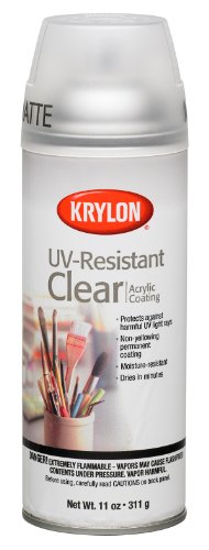 K01309 Gallery Series Artist and Clear Coatings Aerosol, 11-Ounce, UV-Resistant Matte Spray Paint, 11 ounce, 11 Oz