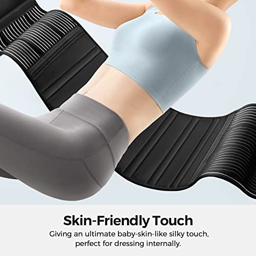 Back Braces for Lower Back Pain Relief with 6 Stays, Breathable Back Support Belt for Men/Women for work , Anti-skid lumbar support belt with 16-hole Mesh for sciatica(L)