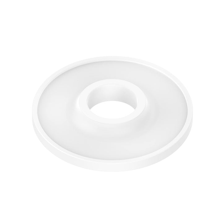 Accessories Compatible with HomePod Stand,Silicone Anti-Slip Pad Shockproof Coaster (White)