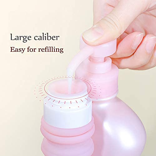 4-Color Travel Bottle Set Food-Grade Refillable Travel Containers,Collapsible Travel Accessories Tube Sets for Shampoo Lotion Soap,42ML-88ML