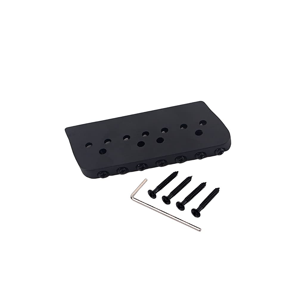 7 String Guitar Saddle Bridge Strings Through Body Tail Fixed Guitar Parts Accessories for Electric Guitar