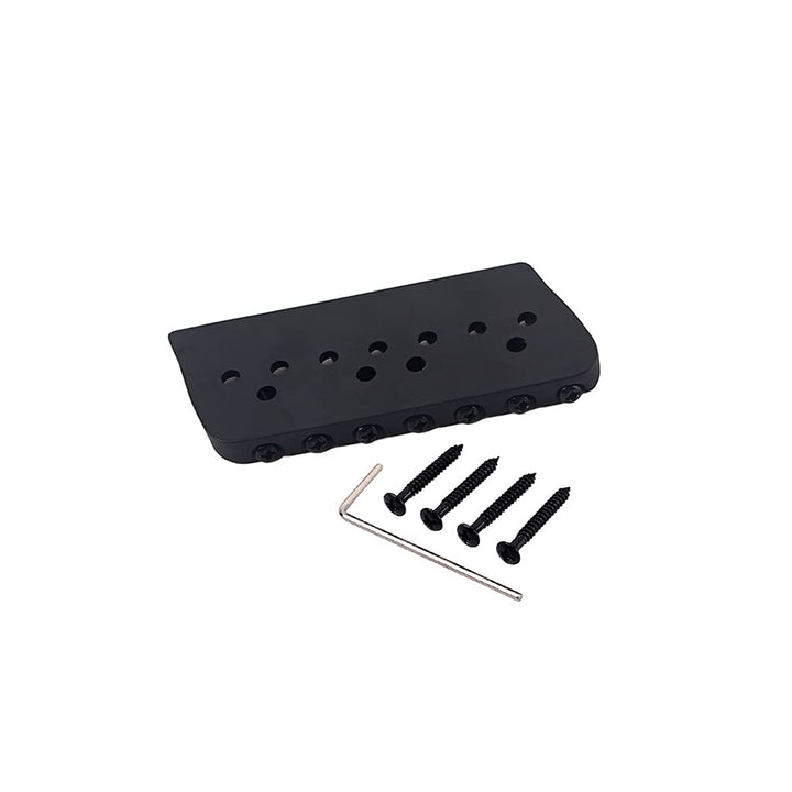 7 String Guitar Saddle Bridge Strings Through Body Tail Fixed Guitar Parts Accessories for Electric Guitar