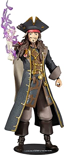 Disney Mirrorverse Captain Jack Sparrow 7 Action Figure with Accessories