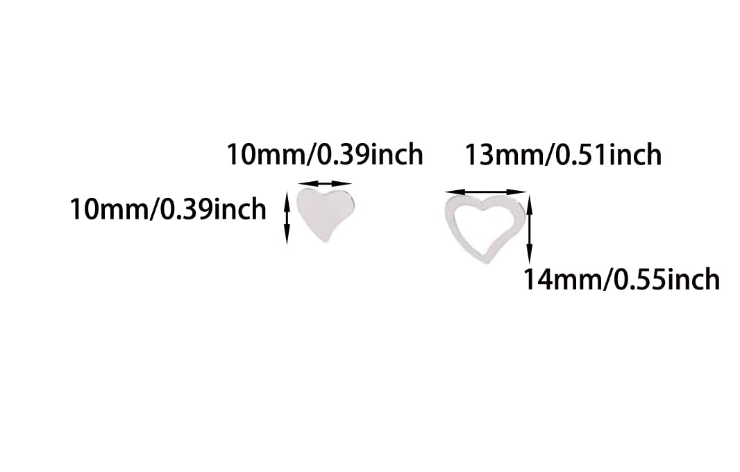 1200Pcs Love Heart Shaped Confetti, Table Wedding Decoration, Glitter Confetti for Wedding Party (Silver)