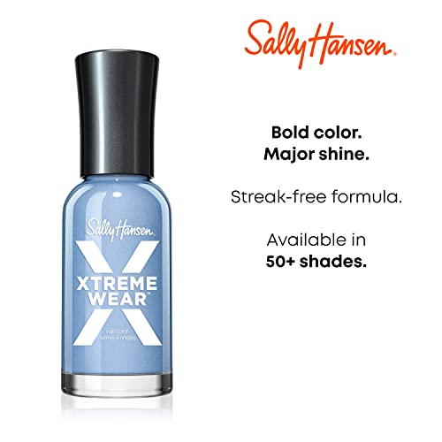 Xtreme Wear Nail Polish, Streak-Free, Shiny Finish, Long-Lasting Nail Color, Lacey Lilac, 0.12 fl oz