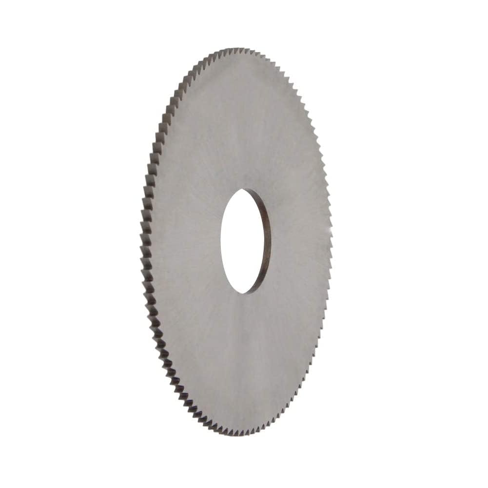 HSS Circular Metal Cutting Saw Blade Discs, 108T Round Slitting Saw Cutter, 80mm x 22mm x 2mm, for Rotary Tool Cutting Wheel