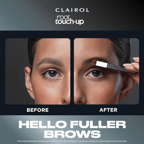 Root Touch-Up Temporary Concealing Powder, Medium Brown Hair Color, Pack of 1