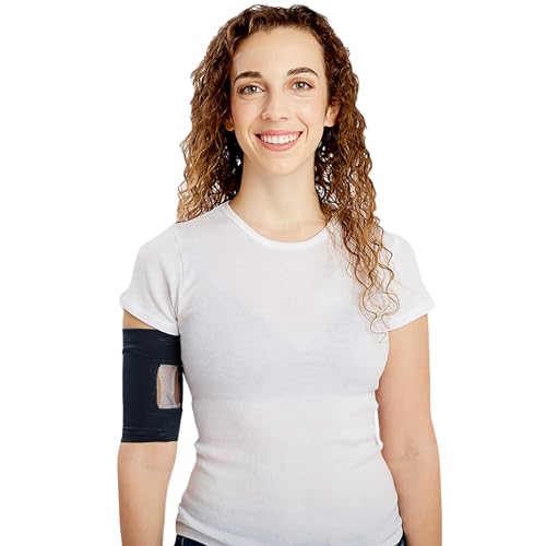 - PICC Line Cover (Small, Black) - Secure Slip-Resistant Design - Anti-Odor Hypoallergenic Material - Easy Monitoring Window - Machine Washable Durability