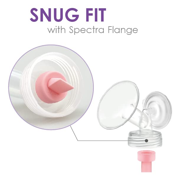Duckbill Valves Compatible with Spectra Synergy Gold, Spectra S1 Spectra S2 Spectra 9 Plus Spectra Dew 350 Not Original Spectra Pump Parts Spectra S2 Accessories Replace Spectra Valve (Pinkx4)