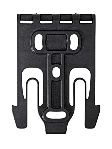 QLS 1-2 Quick Locking System Kit, Platform Attachment for Duty Holsters and Accessories with Locking Fork and Receiver Plate - Level 1 Retention, Black