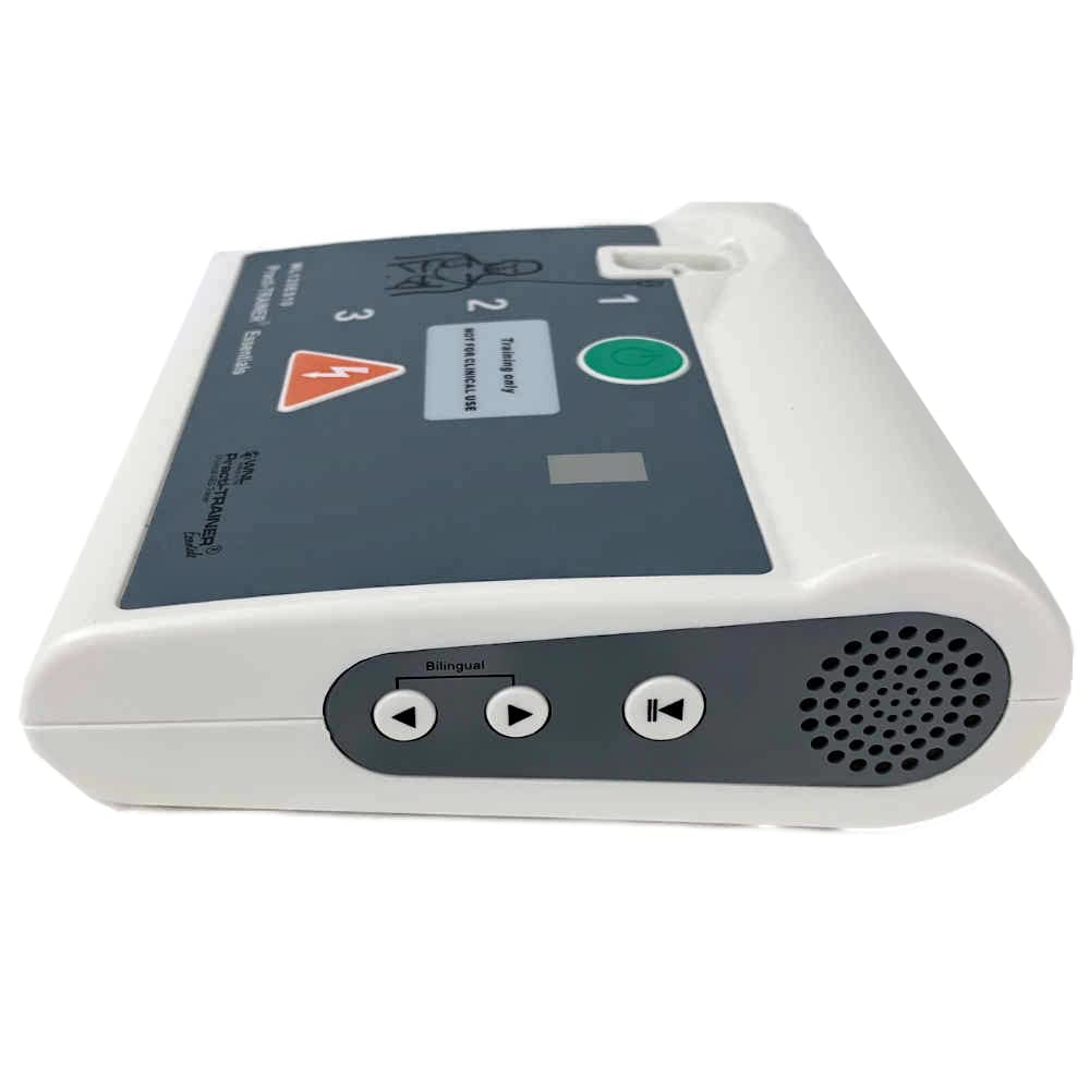 WL120ES10 for Training use only AED Defibrillator Practi-Trainer Essentials Base Model AED Training Kit (1 Pack Kit)