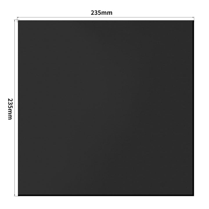 3D Printer Build Surface Heated Bed Cover for Ender 3/Ender 3 pro/Ender 5 3D Printer 235X235MM