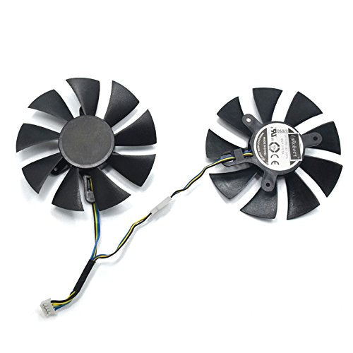 GFY09010E12SPA Video Card Fan Replacement for Zotac GTX 1060 AMP Edition 6GB (ZT-P10600B-10M) Graphic Card Cooler Fan