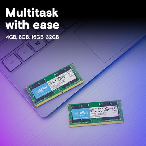 8GB Single DDR4 2400 MT/S (PC4-19200) SR x8 SODIMM 260-Pin Memory - CT8G4SFS824A