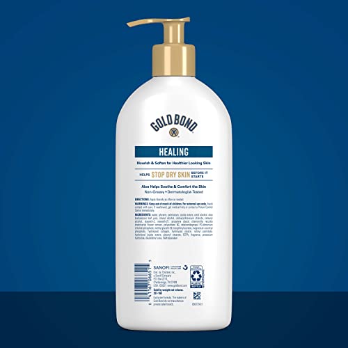 Ultimate Healing Skin Therapy Lotion with Aloe, 14 oz., Non-Greasy & Hypoallergenic