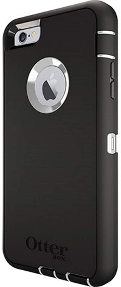 Defender Series Rugged Case for iPhone 6s Plus & iPhone 6 Plus Non-Retail Packaging - Black/White - CASE ONLY