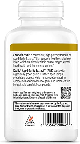 Aged Garlic Extract Cardiovascular Extra Strength Reserve Capsules