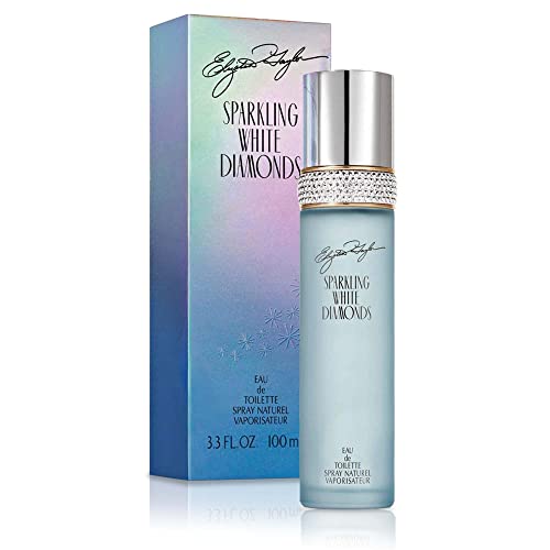 Women's Perfume, Sparking White Diamonds, Eau De Toilette EDT Spray, 3.3 Fl Oz