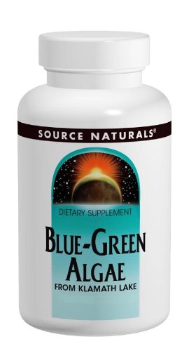 Blue Green Algae from Klamath Lake - Algae Superfood Supplement, 500 mg - 100 Tablets