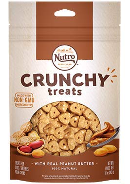All Natural Crunchy Training Treats For Dogs 3 Flavor Variety Bundle: (1) Peanut Butter, (1) Mixed Berries, and (1) Apple, 10 Oz. Ea. (3 Bags Total)