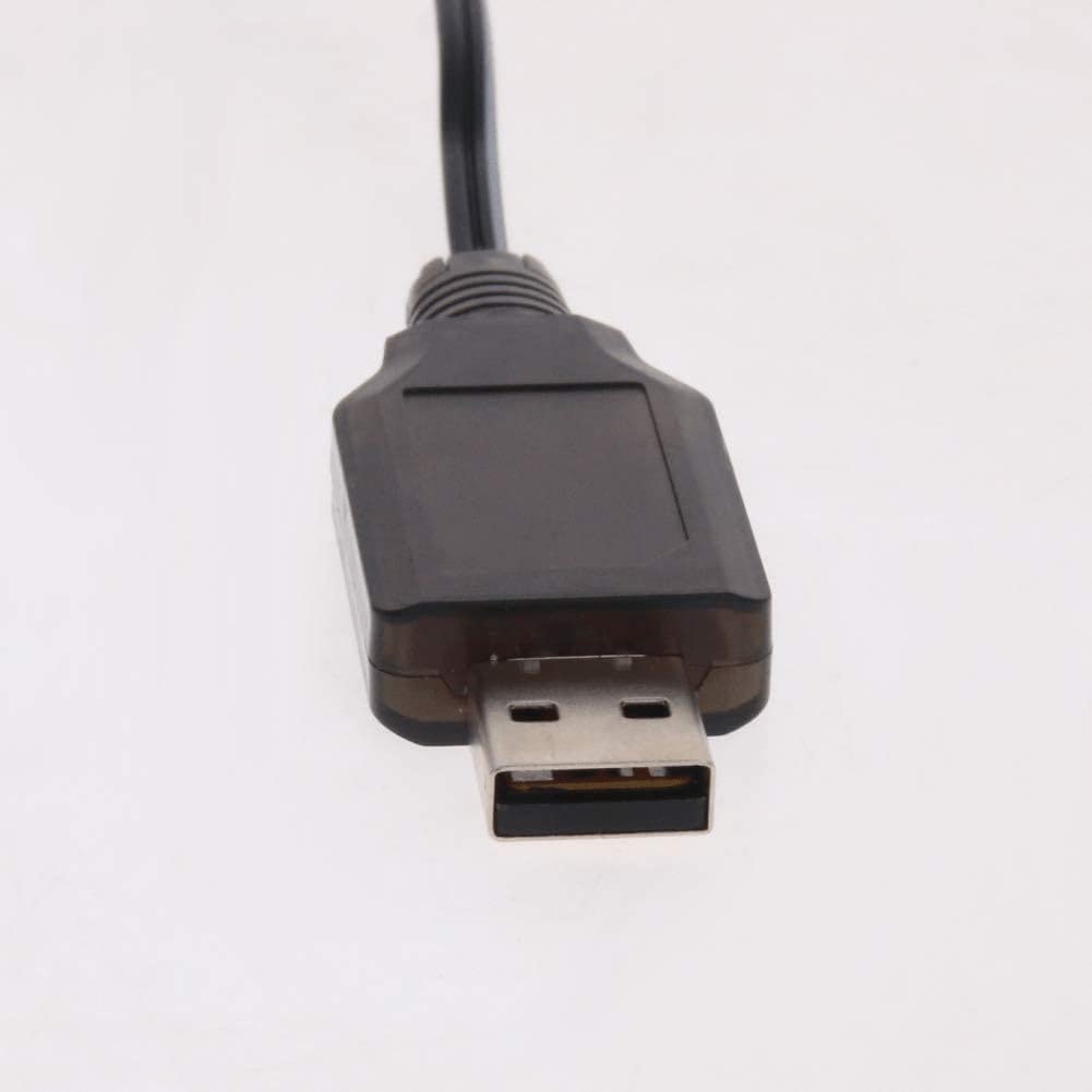 L6.2-3P USB Charging Cable for RC Car 9.6V 200mA Ni-MH Ni-CD Battery 1pcs