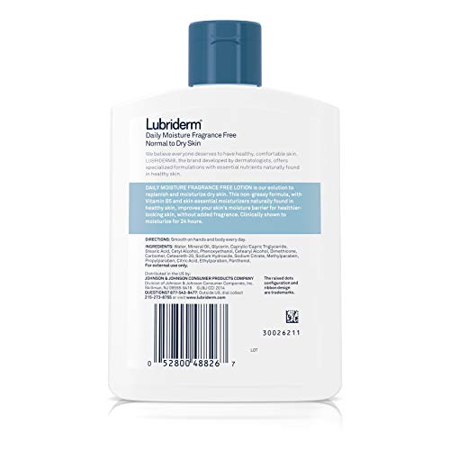 Lot Ff Size 6z Daily Moisture Lotion For Normal To Dry Skin Fragrance Free