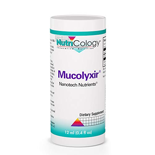 Mucolyxir Supplement - Mucus Clearance from Lungs, Mucus Relief, Microdose DNA, Wild Pacific Salmon, Liquid Drops - 0.4 Fl Oz