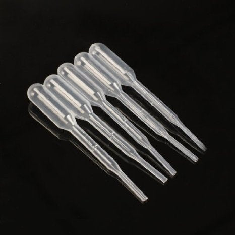 ® 40PCS 4 Size(2ml,1ml,0.5ml,0.2ml) Graduated Pipettes Dropper Polyethylene
