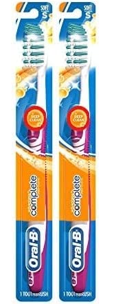 Complete Deep Clean Toothbrush, 35 Soft (Colors Vary) - Pack of 2