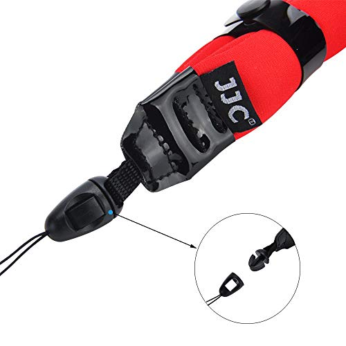 Waterproof Camera Floating Wrist Strap for Olympus Tough TG-7 TG-6 TG-5 TG-4 TG-3 Fujifilm FinePix XP140 XP130 XP120 Nikon Coolpix W300 W150 Gopro Hero 9 8-Red