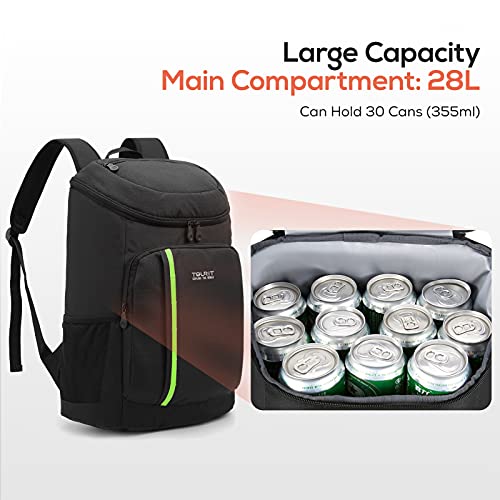 Cooler Backpack 30 Cans Lightweight Insulated Backpack Cooler Leak-Proof for Men and Women