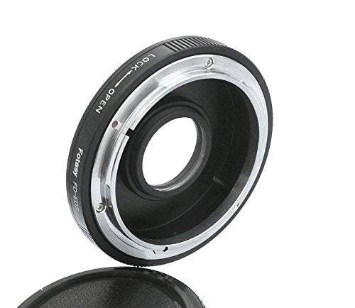 Cannon FD Lens to EOS EF Adapter, FD EF Adapter, FD EF-S, Infinity Focus, Compatible with Canon DSLR 6D 5D Mark IV III II 1Ds 1D 7D II 7D 90D 80D 77D 70D 60D 50D 1300D 1200D 1100D 760D 750D