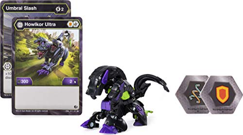 Ultra, Howlkor, 3-inch Collectible Action Figure and Trading Card, for Ages 6 and Up