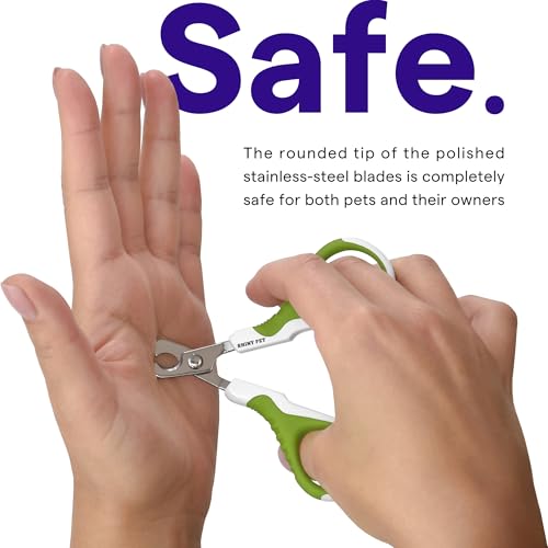 Pet Nail Clippers for Beginners and Groomers - Best Cat Nail Clippers & Claw Trimmer for Home Grooming Kit - Grooming Tool for Small Animals Tiny Dog Cat Bunny Rabbit Bird Puppy Kitten - Ebook Guide