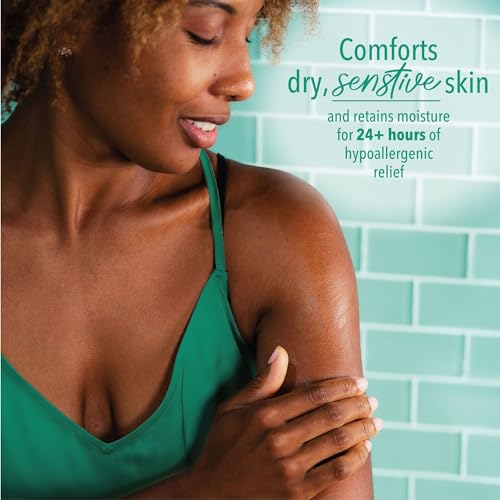 Fragrance Free Comforting Body Lotion, Unscented Dry Skin Moisturizer for Sensitive Skin, with Advanced Ceramide Complex, Repairs Moisture Barrier, 20 oz