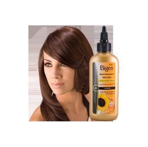 Semi Permanent Hair Color, Natural Black, 3 Fl Oz (BSPNB2)