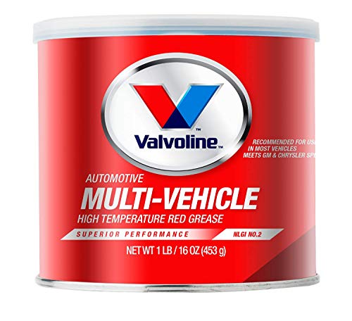 - VV614 Multi-Vehicle High Temperature Red Grease 1 LB Tub