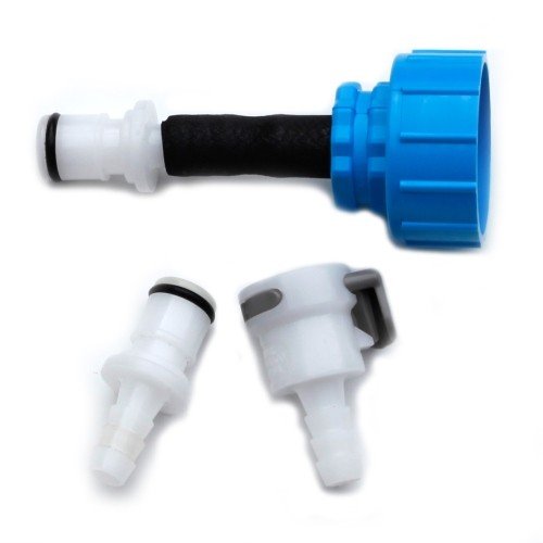 SP115 Fast Fill Adapters for Hydration Packs Blue/White ,One Size