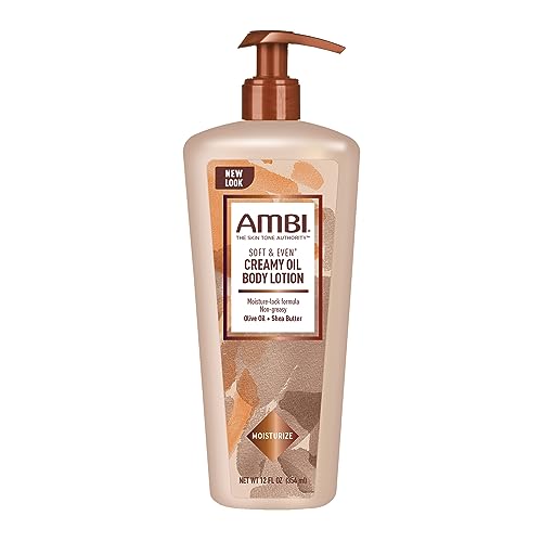 Soft & Even Creamy Oil Body Lotion | Dry Skin Relief | Fast-Absorbing | No Greasy After Feel | 12 Ounce