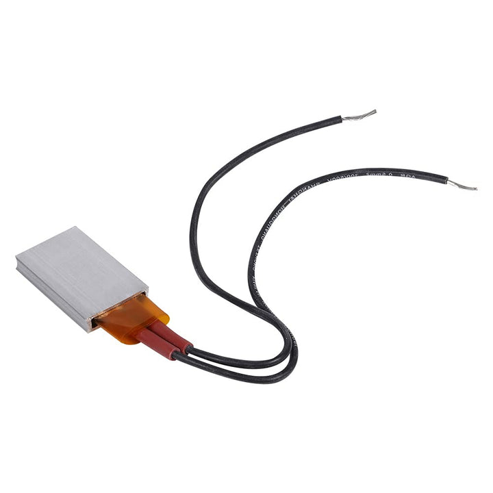 PTC Heating Plate, AC/DC 12V PTC Heating Constant Temperature Thermostat Heater Plate Aluminum Shell Ceramic Heating Plate Sheet(80 2—5W)