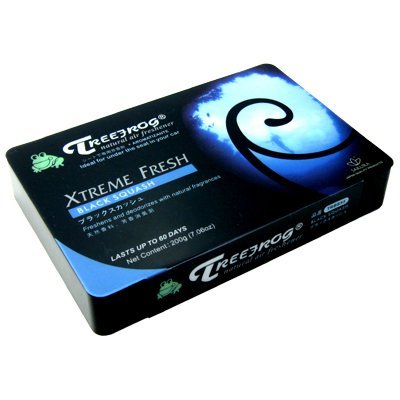 Xtreme Fresh Air Freshener Black Squash Scent 2 Packs