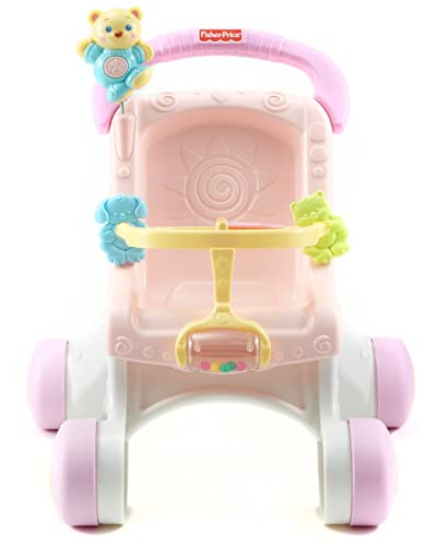 Brilliant Basics Stroll-Along Walker, Pink