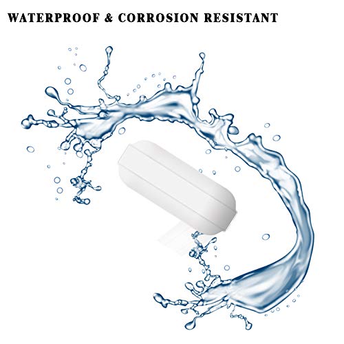 4 Pcs 20mm(0.78inch) PTFE Magnetic Stirrer Mixer Stir Bar,White Color,Laboratory Bar,Stir Plate Bar,Stir Plate Magnet,Stir Rod Magnetic