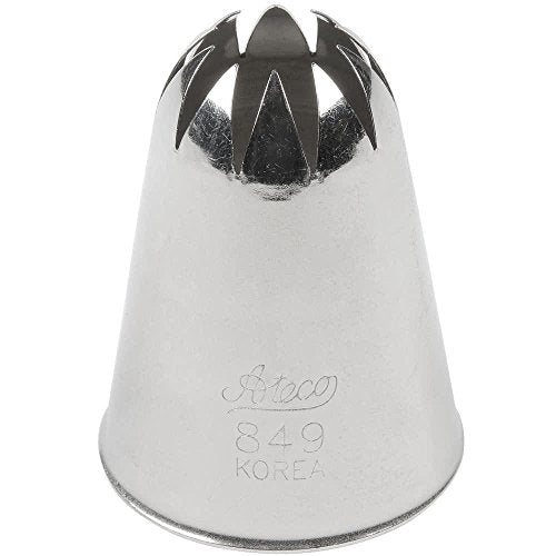# 849 - Closed Star Pastry Tip .69'' Opening Diameter- Stainless Steel