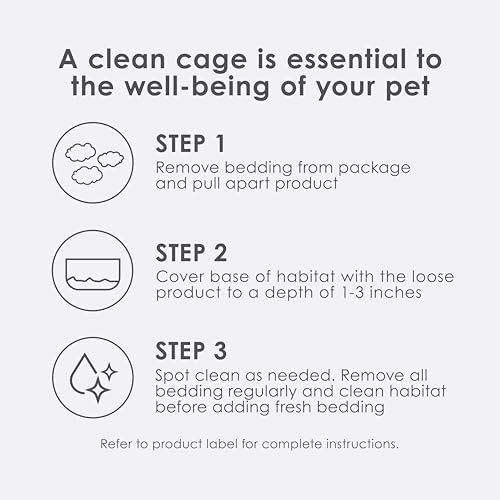 Clean & Cozy Natural Paper Bedding, Made for Small Animals, 49.2 Liters