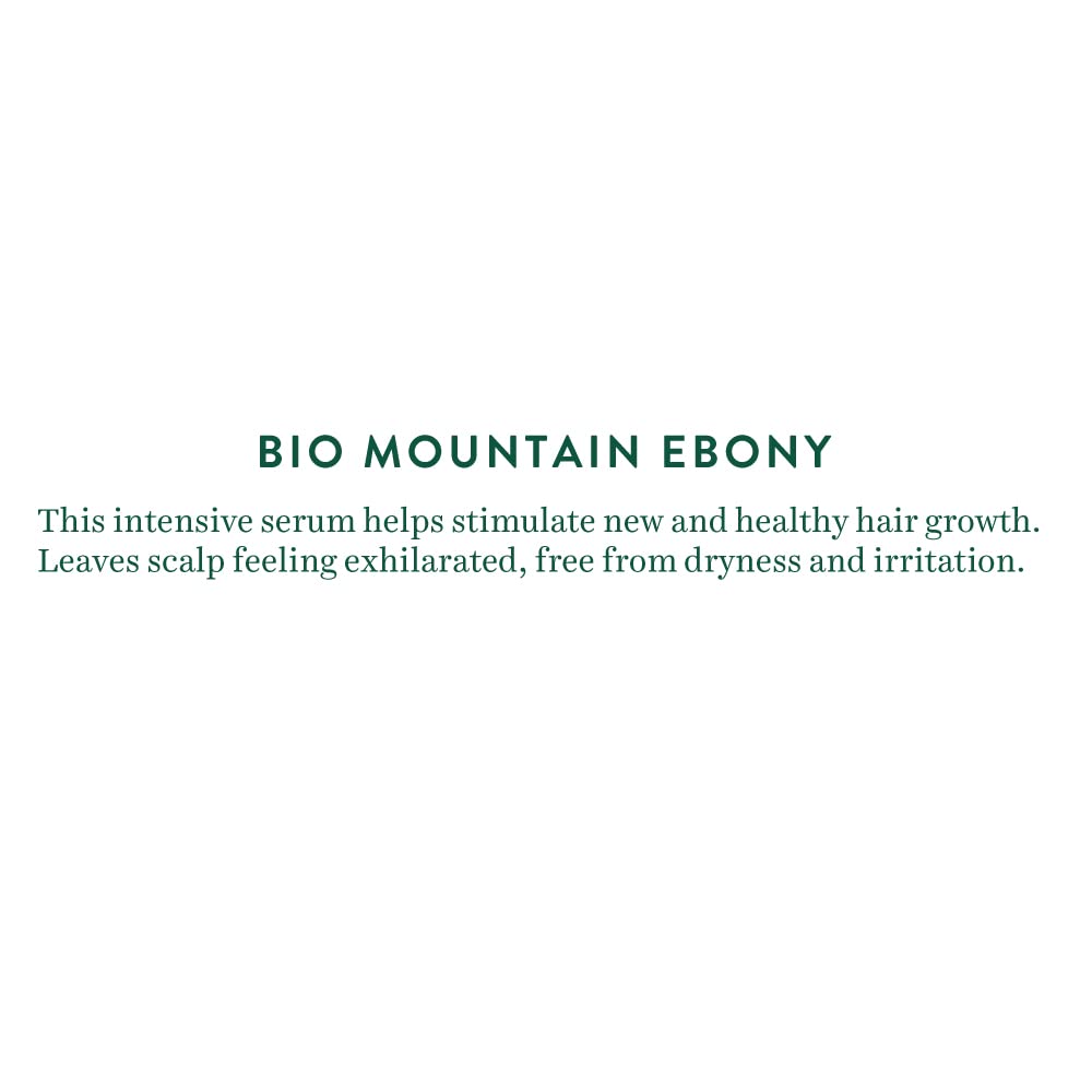Mountain Ebony Vitalizing Serum | Prevents Hair Fall & Soothes Scalp| Promotes Hair Growth | 100% Botanical Extracts | Suitable for All Skin Types | 120ml