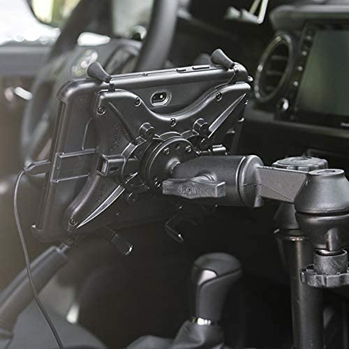 RAM Mounts RAM-HOL-UN9U X-Grip Universal Holder for 9-11 Tablets Compatible with RAM B 1 and C 1.5 Size Round Ball Bases