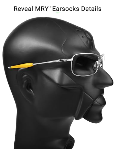 Replacement Earsocks for Oakley Crosshair 2.0 OO4044 Sunglass - Yellow