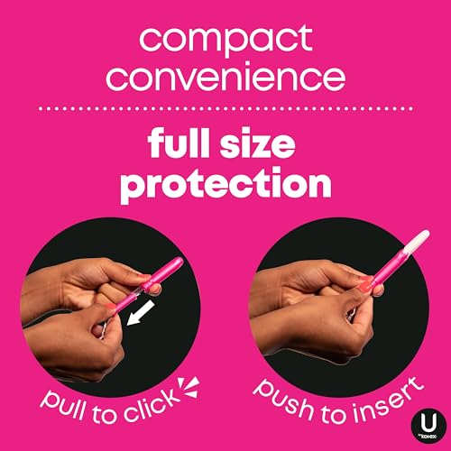 Tampons, Click Compact, Super Absorbency, Unscented, 45 Count