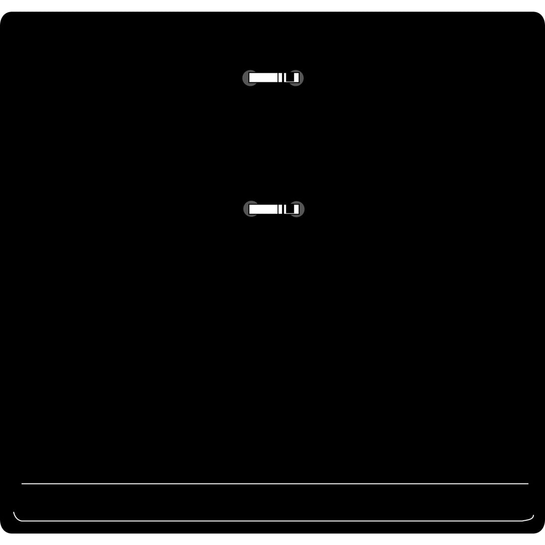Loose-leaf Desk Calendar Base for 3.5 x 6 Inch Page Size, Black (E17-00)